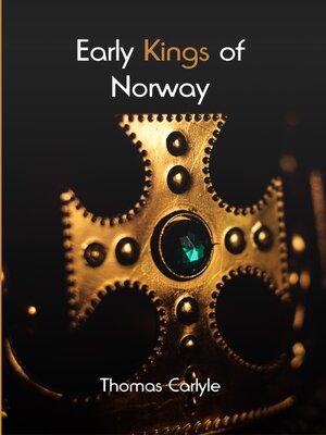 cover image of Early Kings of Norway